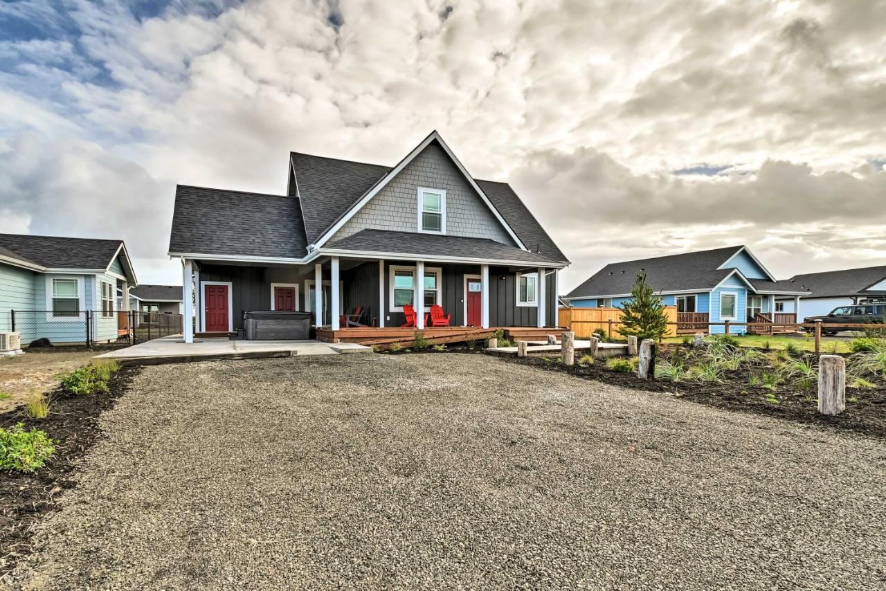 Ocean Shores Getaway With Fireplace And Hot Tub! Exterior foto