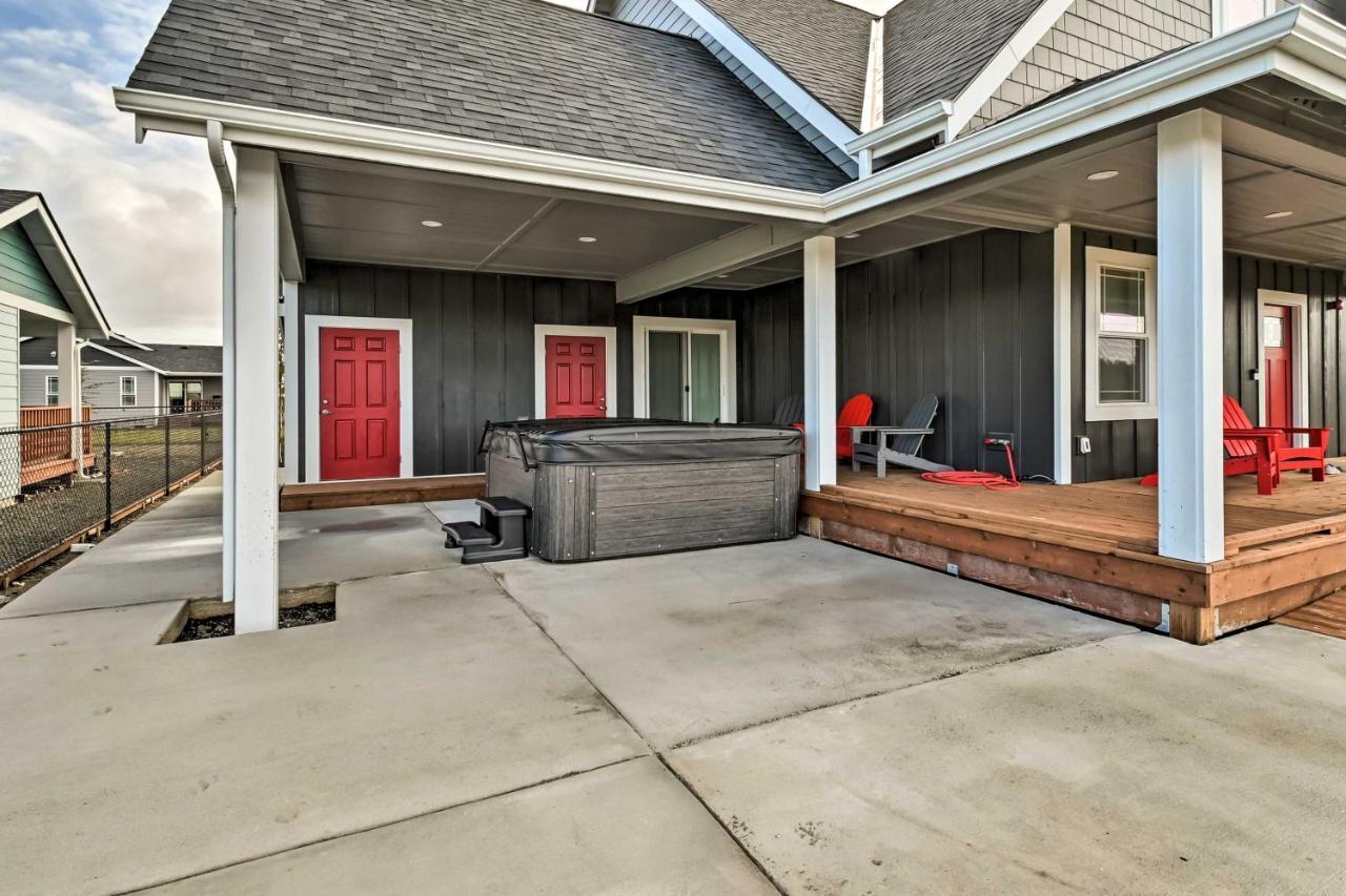 Ocean Shores Getaway With Fireplace And Hot Tub! Exterior foto